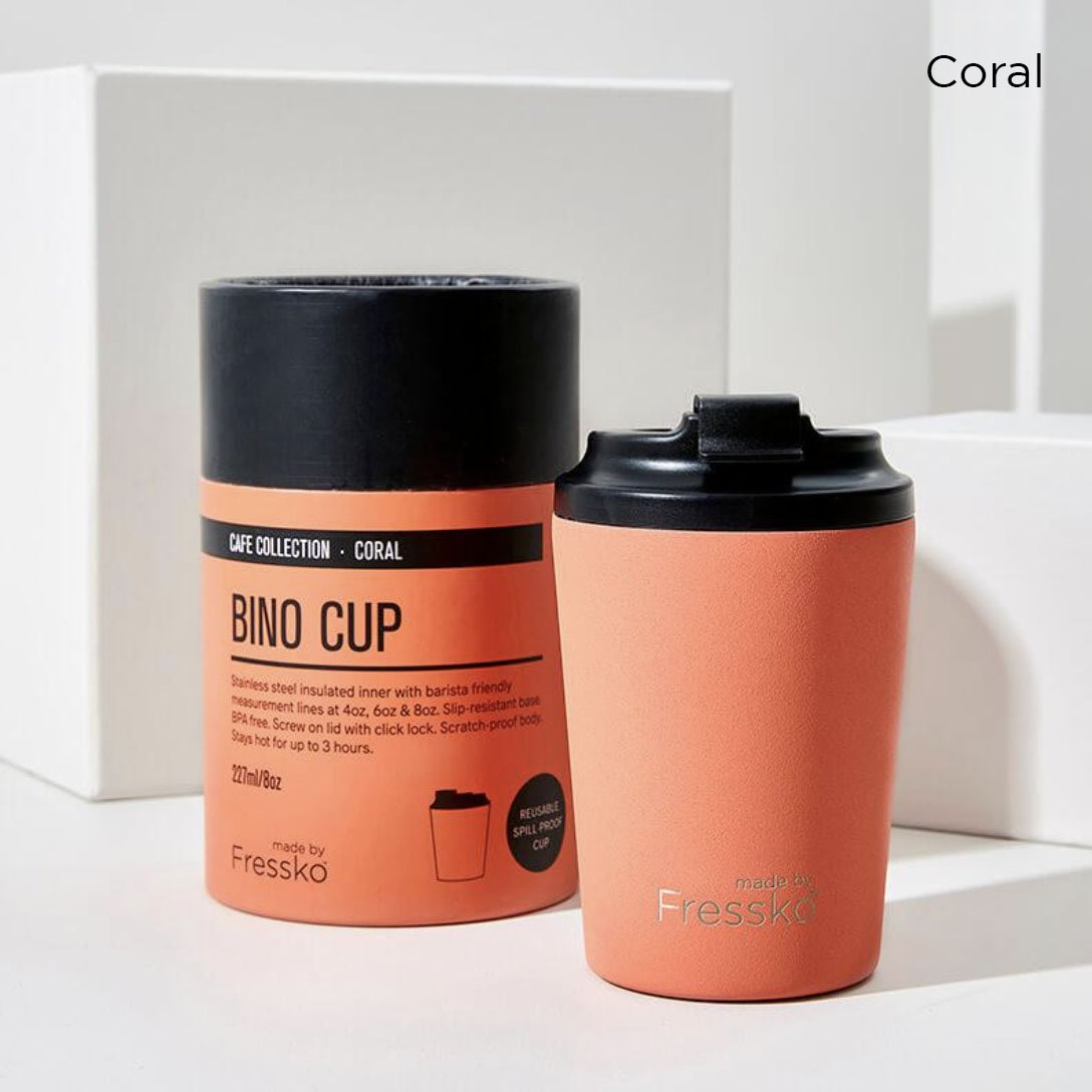 FRESSKO BINO CUP  340ML-CORAL